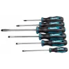 Makita E-10512 conjunto de chaves de fendas, 6 peças (fenda/Pozidriv)