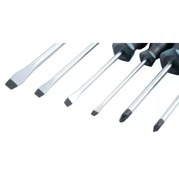 Makita E-10512 conjunto de chaves de fendas, 6 peças (fenda/Pozidriv)