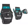 Makita E-15154 Ultimate Series coldre para brocas, poliéster 1680D de alta resistência, preto com detalhes azuis, tamanho universal para aparafusadoras sem fio e chaves de impacto
