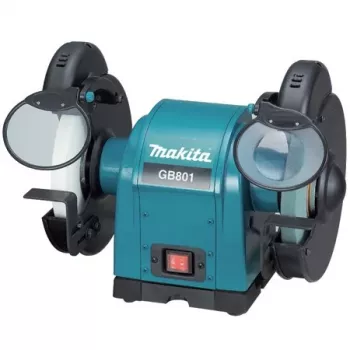 Makita GB801 Rebarbadora de bancada dupla 205mm 550W
