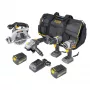 Makita NOVO CONJUNTO DE FERRAMENTAS 4-TEILIGES 18V LXT Kit combinado sem escovas (2x4,0Ah)
