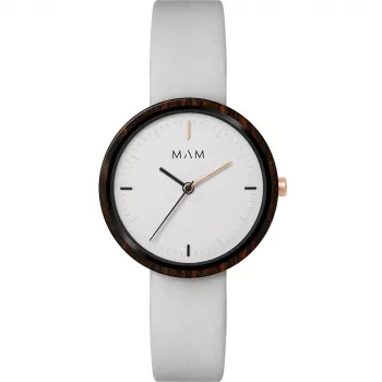 MAM Ferra Relógio unissexo MAM658 33 mm Prateado preto