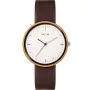 MAM MAM650 Relógio unissexo 39 mm Ébano Madeira e Aço Inoxidável