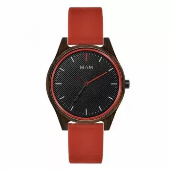 Relógio unissexo MAM MAM695 39mm preto aço inoxidável