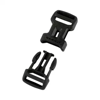 Fivela Mammut Dual Adjust Side Squeeze 15mm preta