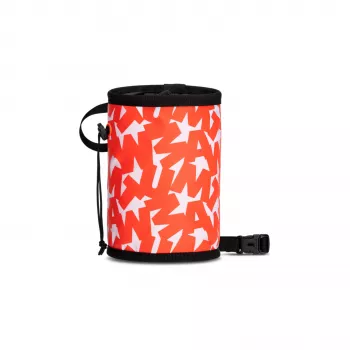 Saco de magnésio Mammut Gym Print Hot Red AOP