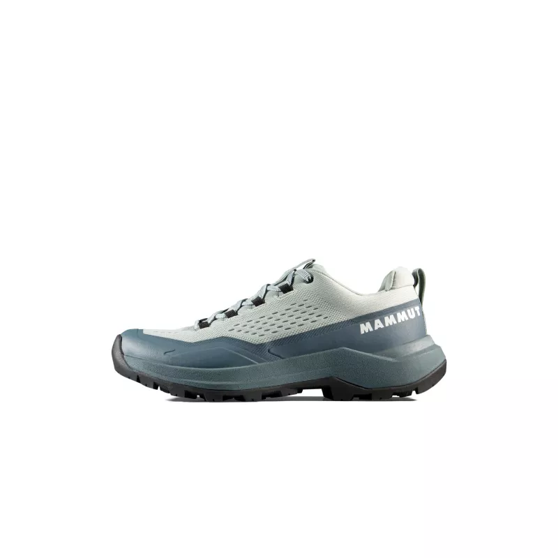 Mammut Sertig III Low sapatos de caminhada mulher Silver Sage-Strata