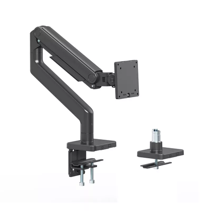 Suporte de secretária para monitor único Manhattan 462570 preto 17-49 polegadas 8 kg VESA 75x100
