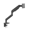 Suporte de secretária para monitor único Manhattan 462570 preto 17-49 polegadas 8 kg VESA 75x100