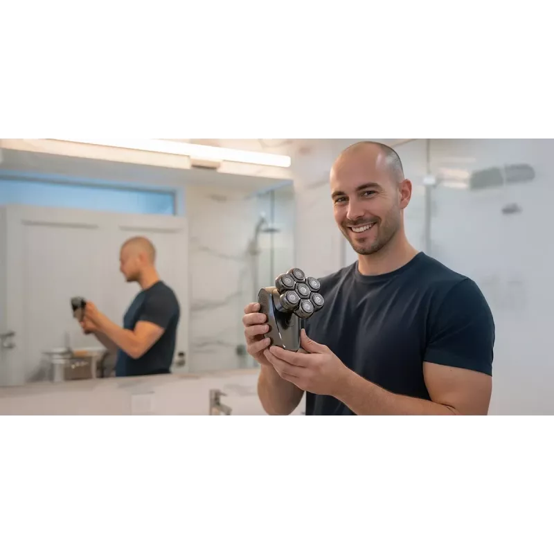 Manta HS-02CH Máquina de cortar cabelo e aparar barba