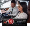 Manta RS4508 Ottawa Autorrádio 1-DIN com sintonizador FM, USB, cartão SD, AUX, 4x40W, ecrã LCD branco, iluminação azul