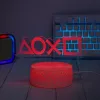 Manta SNL123RGB Lâmpada LED decoração de luz Game 3 RGB 3D