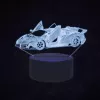 Manta SNL64RGB Lâmpada LED decoração de luz automóvel 3D RGB