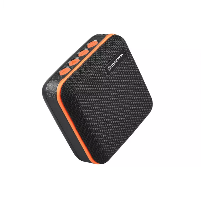Manta SPK01GO altifalante Bluetooth portátil dourado