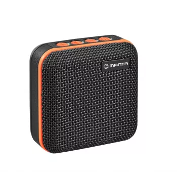 Manta SPK01GO altifalante Bluetooth portátil dourado