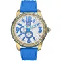 Relógio unissexo MARC ECKO E13544G5 analógico de quartzo 48 mm aço inoxidável silicone preto