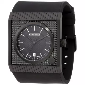 MARC ECKO Relógio de quartzo analógico para homem E14544G1 44mm Aço inoxidável