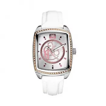 MARC ECKO relógio analógico de quartzo de homem E95041G1 40mm caixa de aço inoxidável bracelete de pele preto