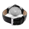 Relógio de pulso MARC ECKO homem E11591G1 - 45mm quartzo analógico mostrador preto bracelete prateada