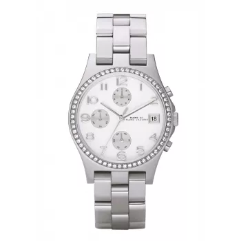 Relógio de mulher MARC JACOBS MBM3072 aço inoxidável quartzo 36mm prateado