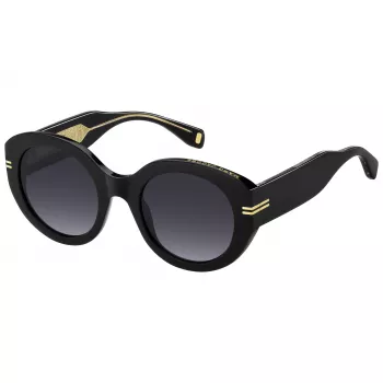 Óculos de sol de mulher MARC JACOBS MJ-1110-S-807 - armação preta, lentes cinzentas degradê - 51/23/145 mm