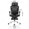 Cadeira de escritório MARK ADLER Visioner 8.3 Black N