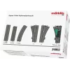 Märklin 24802 H0 carril curvo C R2 15° (1 unid.)