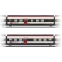 Märklin 43462 H0 Conjunto de carruagens complementares 2 para SBB Giruno: carruagem 2.ª classe D(B9) e E(B8)