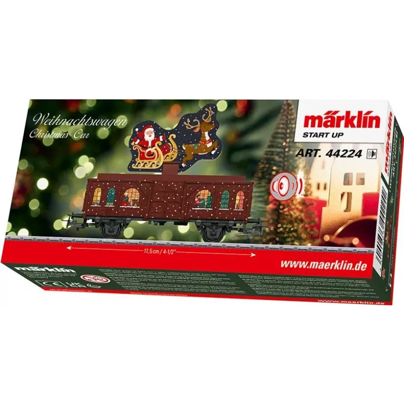 Märklin 44224 H0 Rlmms 56 vagão de estacas com carga, época IV