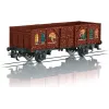 Märklin 44224 H0 Rlmms 56 vagão de estacas com carga, época IV