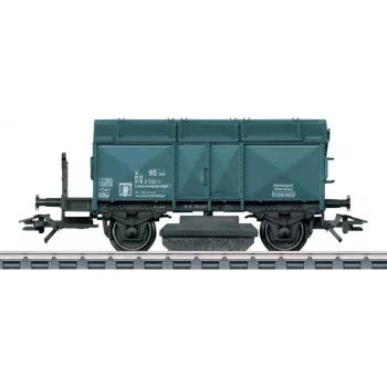 Märklin 46049 HO G 10 vagão de mercadorias coberto Deutsche Bundesbahn época III castanho