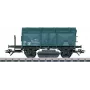 Märklin 46049 HO G 10 vagão de mercadorias coberto Deutsche Bundesbahn época III castanho
