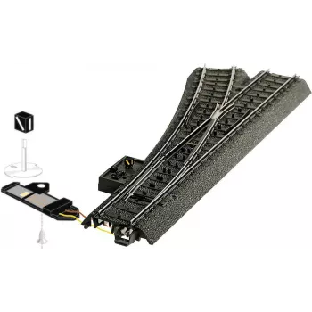 Märklin 74471 H0 C-Gleis Agulha elétrica, direita