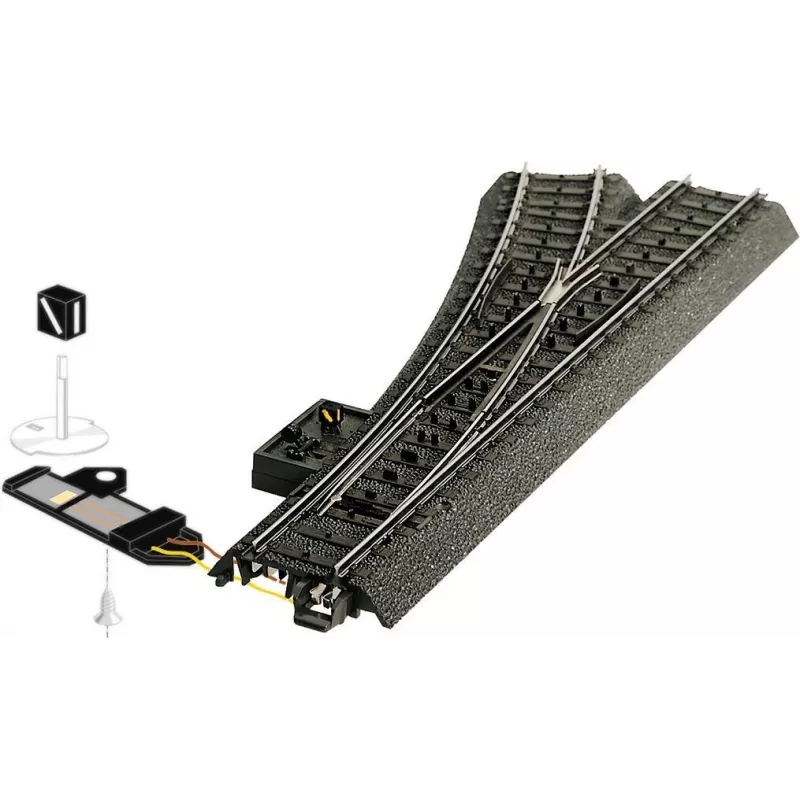 Märklin 74471 H0 C-Gleis Agulha elétrica, direita