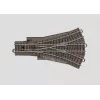 Märklin H0 Via C Agulha de três vias 188,3 mm com leito (24630)