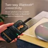 Marley Rise Up Gira-discos com altifalantes estéreo integrados, Bluetooth In/Out
