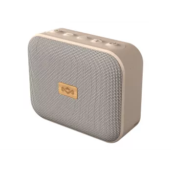 Marley Jammin Altifalante Bluetooth portátil (creme) - IP67 à prova de água, 12 h de bateria, emparelhamento estéreo sem fios