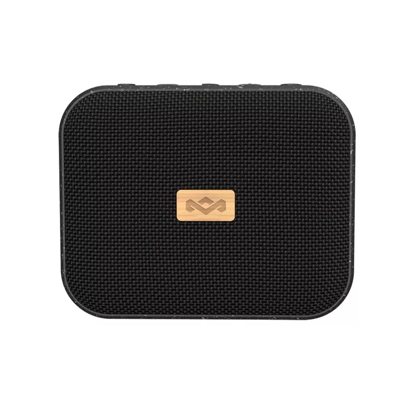 Marley Jammin EM-JA026-SB coluna Bluetooth portátil, à prova de água, preta Signature Black