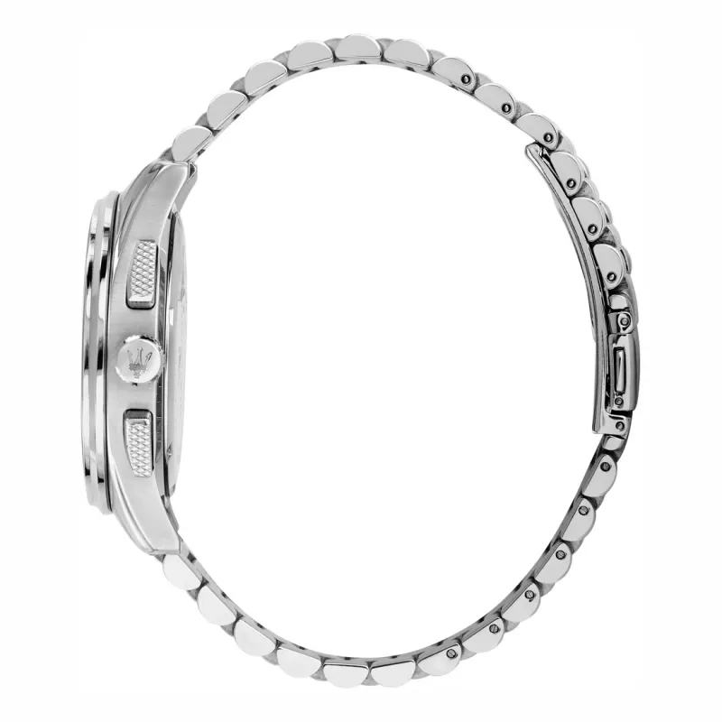 Maserati Relógio cronógrafo de quartzo de homem R8873624003 44mm aço inoxidável mostrador azul