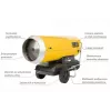 MASTER Aquecedor a óleo B360 sem conduta de exaustão 111kW