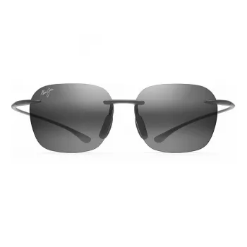 Óculos de sol MAUI JIM Huelo 446-11M unissexo 55/18/145 mm cinzento mate Blue Hawaii polarizado
