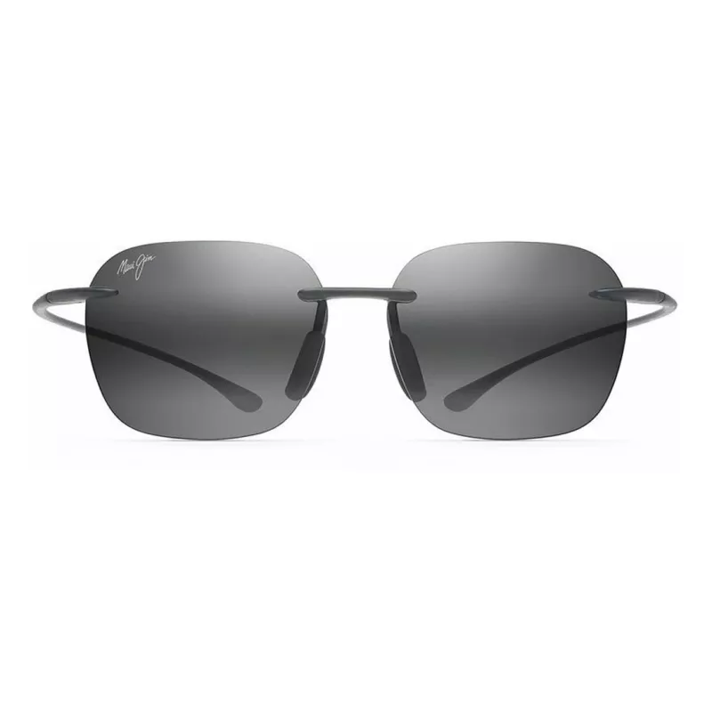 Óculos de sol MAUI JIM Huelo 446-11M unissexo 55/18/145 mm cinzento mate Blue Hawaii polarizado