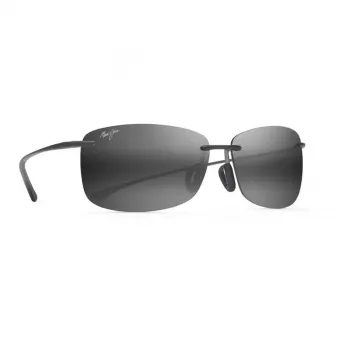Óculos de sol MAUI JIM Huelo 446-11M unissexo 55/18/145 mm cinzento mate Blue Hawaii polarizado