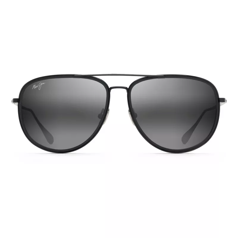 Óculos de sol de homem MAUI JIM 554-02 - armação tartaruga mate, lentes HCL® Bronze, PolarizedPlus2®