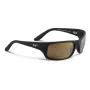 Óculos de sol Maui Jim Peahi H202-2M Preto mate Cinzento neutro 65/19/120 mm Unissexo