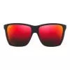 Óculos de sol Maui Jim Red Sands RM864-02A unissexo 64mm armação preta mate lentes cinzento neutro