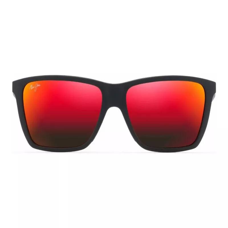 Óculos de sol Maui Jim Red Sands RM864-02A unissexo 64mm armação preta mate lentes cinzento neutro
