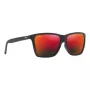Óculos de sol Maui Jim Red Sands RM864-02A unissexo 64mm armação preta mate lentes cinzento neutro