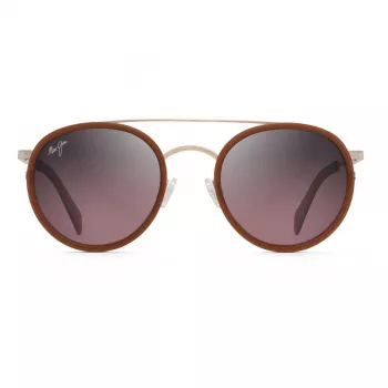 Óculos de sol unissexo MAUI JIM RS534-16R, armação preta mate, lentes cinzento neutro, 54/18/140 mm