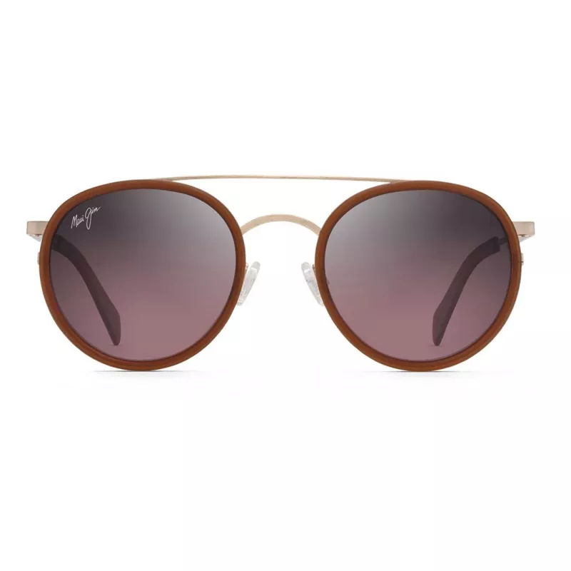 Óculos de sol unissexo MAUI JIM RS534-16R, armação preta mate, lentes cinzento neutro, 54/18/140 mm